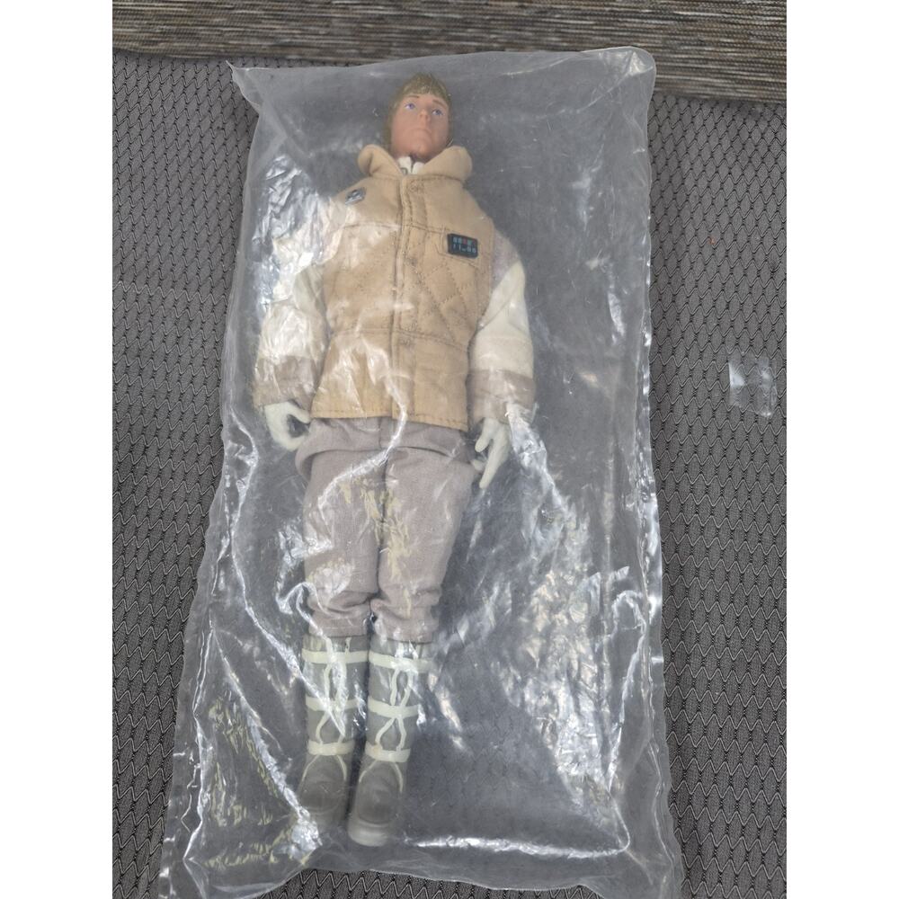Vintage 1996 STAR WARS Luke Skywalker Hoth 12" Action Figure/Doll Hasbro